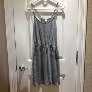 Old Navy tank dress, gray, small